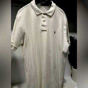 2 white Ralph Lauren Polos